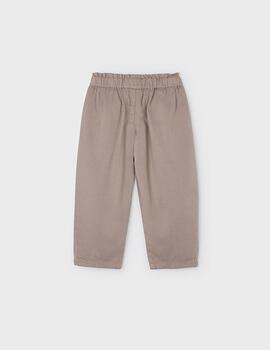 Pantalon Mayoral Fluido Paperbag Topo Para Niña