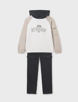 Chandal Mayoral Chai-Negro Para Niño