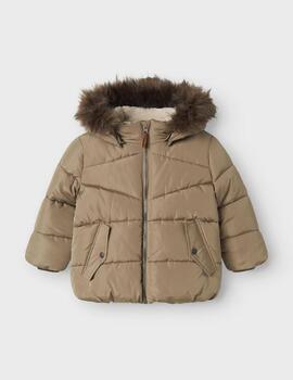 Cazadora Name it Thew Beige Para Niño