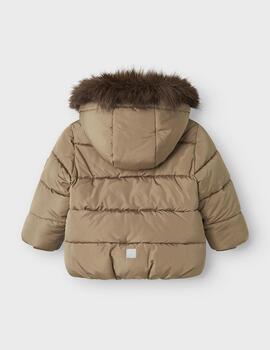 Cazadora Name it Thew Beige Para Niño