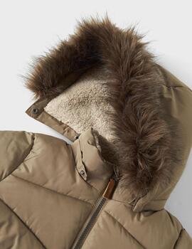 Cazadora Name it Thew Beige Para Niño