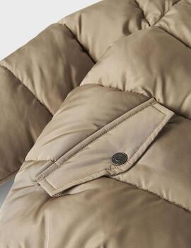 Cazadora Name it Thew Beige Para Niño