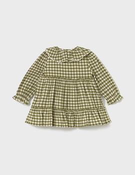 Vestido Mayoral Cuadros Vichy Laurel Para Niña