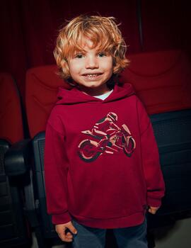 Sudadera Mayoral Moto Rojo Para Niño