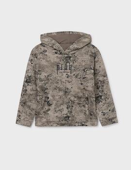 Pullover Mayoral Estampado Acero Para Niño