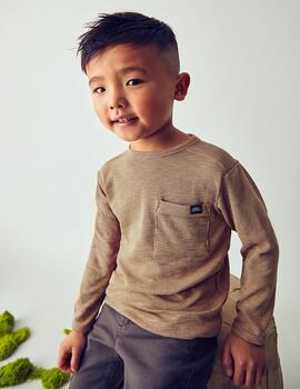 Camiseta Mayoral Ounto Camel Para Niño