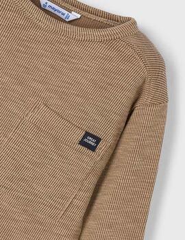 Camiseta Mayoral Ounto Camel Para Niño