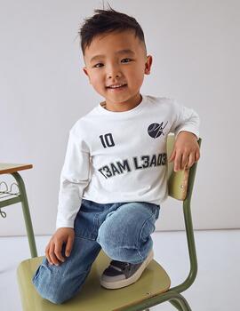 Camiseta Mayoral Tean Crudo Para Niño