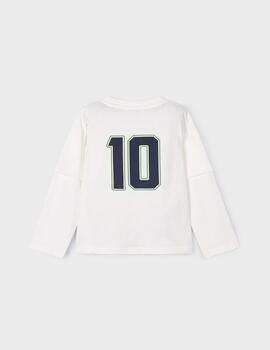 Camiseta Mayoral Tean Crudo Para Niño