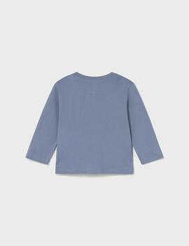 Camiseta Mayoral M/L Iceberg Para Bebè