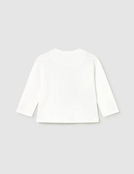 Camiseta Mayoral Zorrito Nata Para Niño