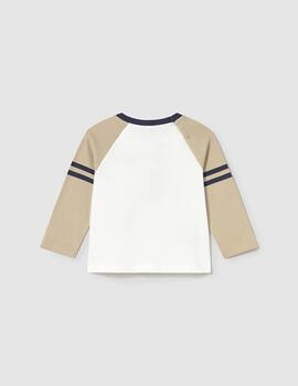 Camiseta Mayoral Osos Tricolor Para Niño