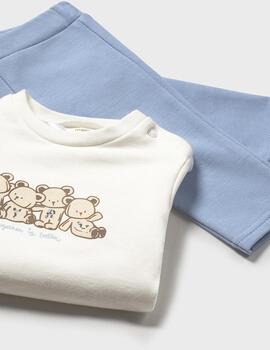 Conj.Mayoral 3Piezas Azul Para Niña