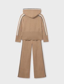 Conj.Mayoral Tricot Camel Para Niña