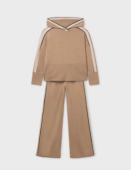 Conj.Mayoral Tricot Camel Para Niña
