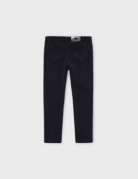 Pantalón Mayoral Felpa Básico Negro Para Niña