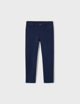 Pantalon Mayoral Basico Marino Felpa Para Niña