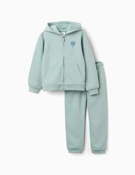 Chandal Zippy Verde Para Niña