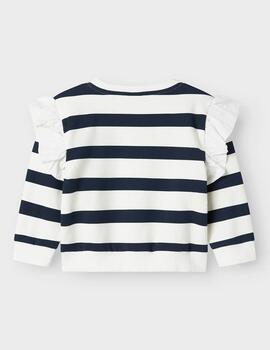 Sudadera Name it Fleila Azul Para Niña