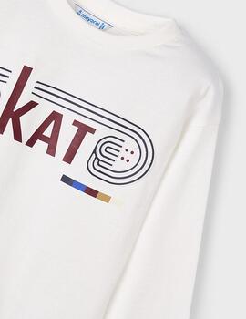 Camiseta Mayoral Kat Nata Para Niño