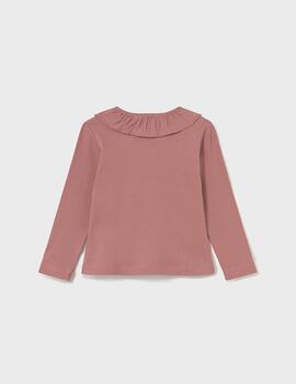 Camiseta Mayoral Canelé Arcilla Para Niña