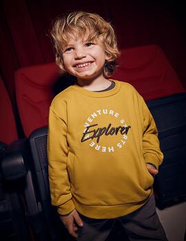 Pullover Mayoral Mostaza Para Niño