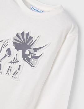 Camiseta Mayoral Dino Nata Para Niño