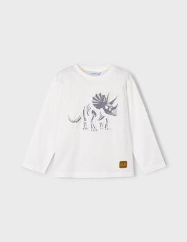 Camiseta Mayoral Dino Nata Para Niño