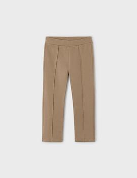 Leggins Felpa Camel De Niña De Mayoral