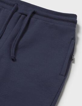 Pantalón Felpa Básico Puño Azul De Niños Mayoral
