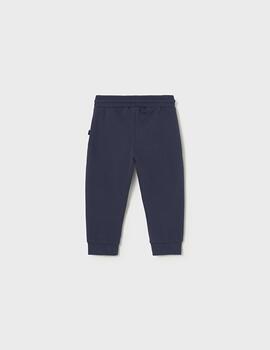 Pantalón Felpa Básico Puño Azul De Niños Mayoral