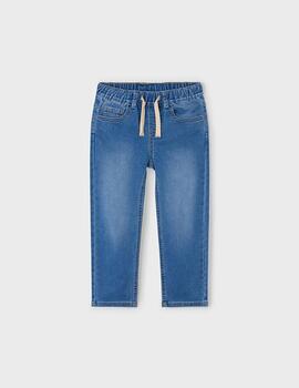 Pantalón Sfot Demin Jogger Medio De Niño De Mayora