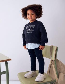 Pantalón Skinny De Niña Superoscuro De Mayoral