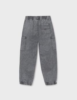 Pantalón Mayoral Cargo Gris Para Niño