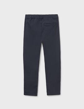 Pantalon Mayoral Contraste Negro Para Niño