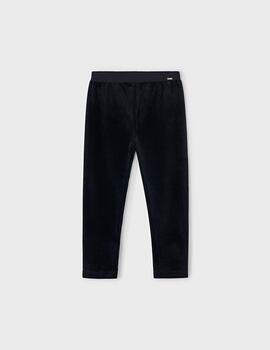 Leginggs Mayoral Terciopelo Negro Para Niño