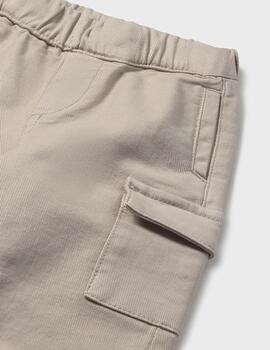 Pantalón Mayoral Jogger Beige Para Niño