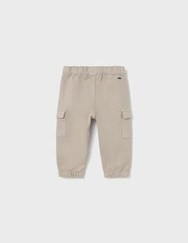 Pantalón Mayoral Jogger Beige Para Niño