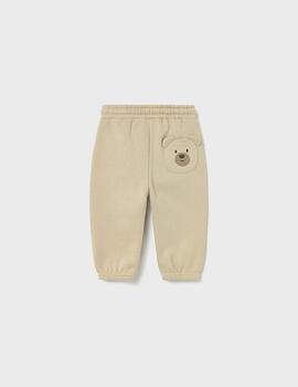Pantalón Mayoral Oso Beige Para Niño
