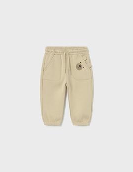 Pantalón Mayoral Oso Beige Para Niño