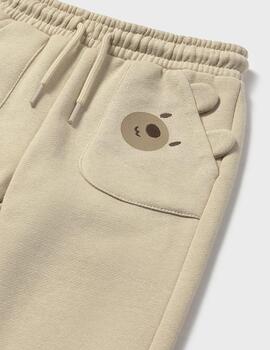 Pantalón Mayoral Oso Beige Para Niño