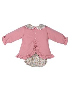 Conj Popys Conejita Rosa Para Bebé