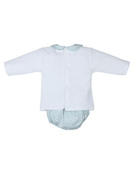 Conj.Popys Blanco Para Bebé