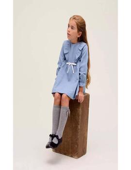 Vestido Dadati Azul Para Niña
