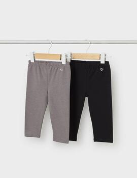Pack Mayoral Leggins Negro para Niña