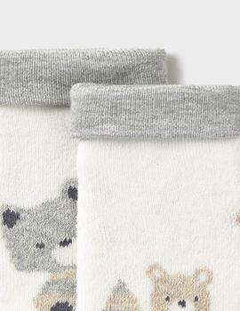 Calcetin Mayoral Antideslizante Crd-Grani Para Beb