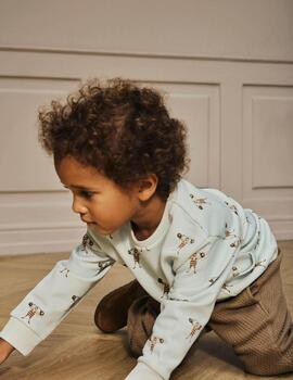 Sudadera Li´Atelier Jobo Verde Para Niño
