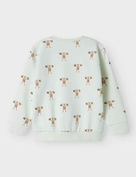 Sudadera Li´Atelier Jobo Verde Para Niño