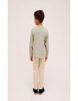 Camisa Dadati Verde Para Niño