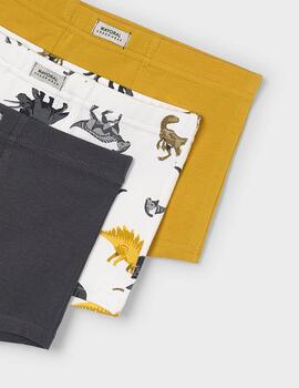 Set 3 Boxer Mostaza De Niño de Mayoral
